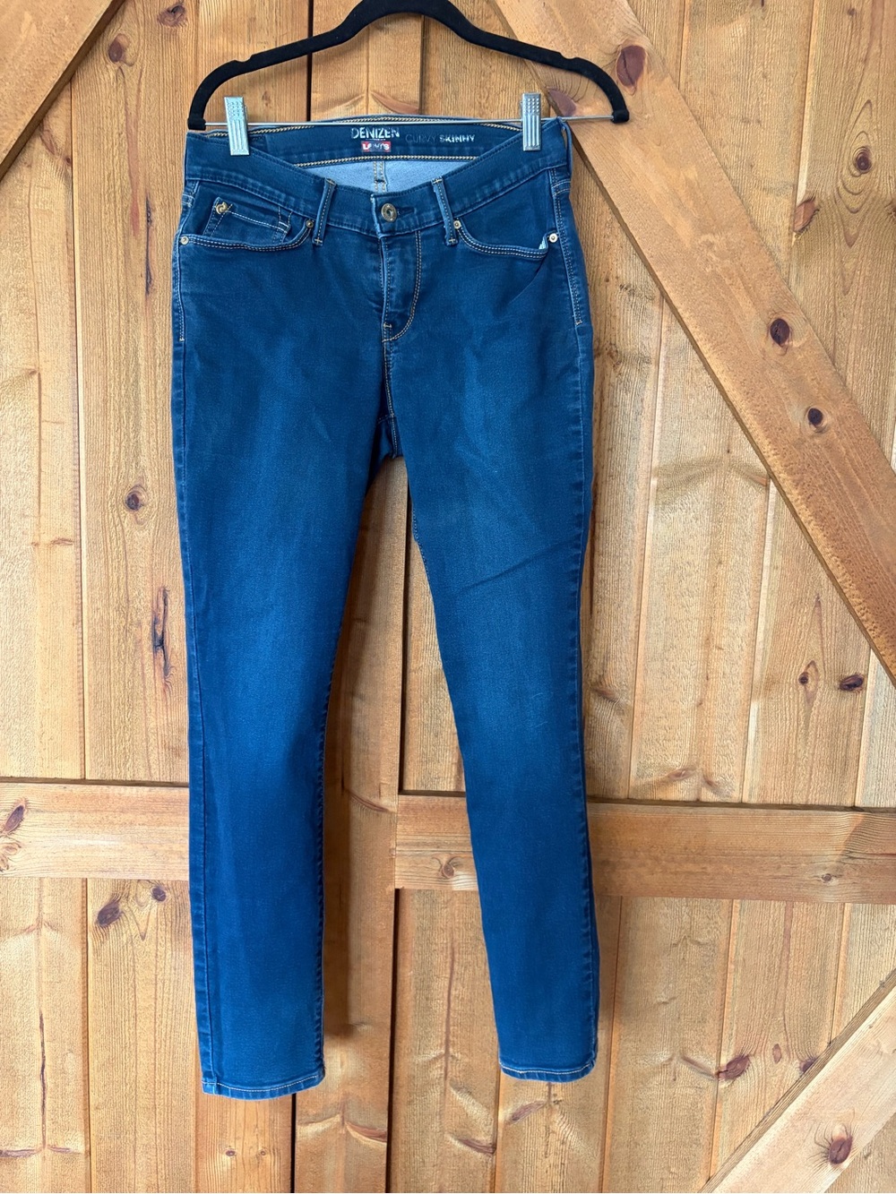 Denizen from Levi's Deep Blue Skinny Jeans